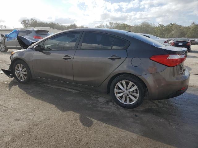 KNAFX4A60E5086997 - 2014 KIA FORTE LX TAN photo 2