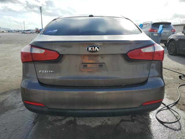 KNAFX4A60E5086997 - 2014 KIA FORTE LX TAN photo 6