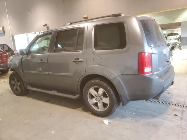 5FNYF4H7XBB063377 - 2011 HONDA PILOT EXLN GRAY photo 2