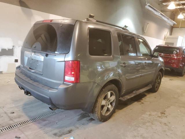 5FNYF4H7XBB063377 - 2011 HONDA PILOT EXLN GRAY photo 3