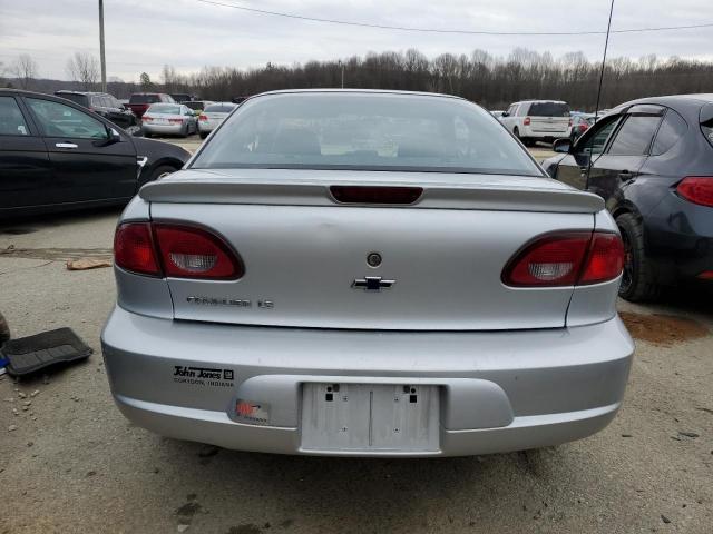 1G1JS124327250176 - 2002 CHEVROLET CAVALIER LS SILVER photo 6