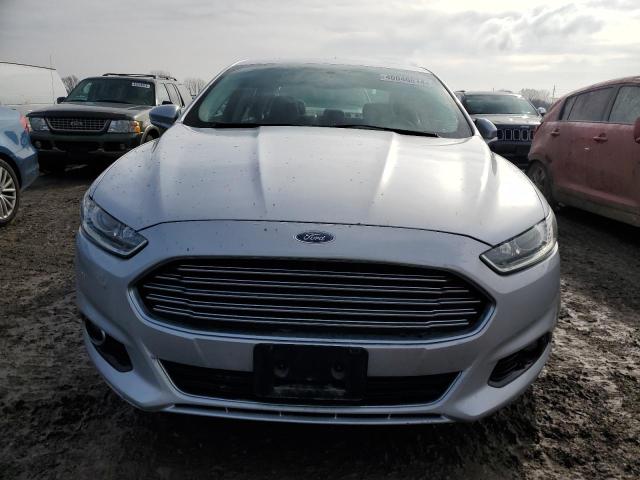 3FA6P0RU2ER278861 - 2014 FORD FUSION TITANIUM HEV SILVER photo 5