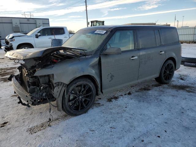 2FMHK6D87KBA01949 - 2019 FORD FLEX LIMITED GRAY photo 1