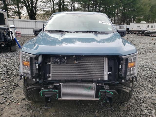 1FTFW1E84PKD40747 - 2023 FORD F150 SUPERCREW BLUE photo 5