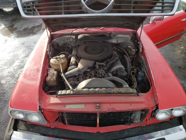 10704412021242 - 1974 MERCEDES-BENZ SL-CLASS RED photo 11