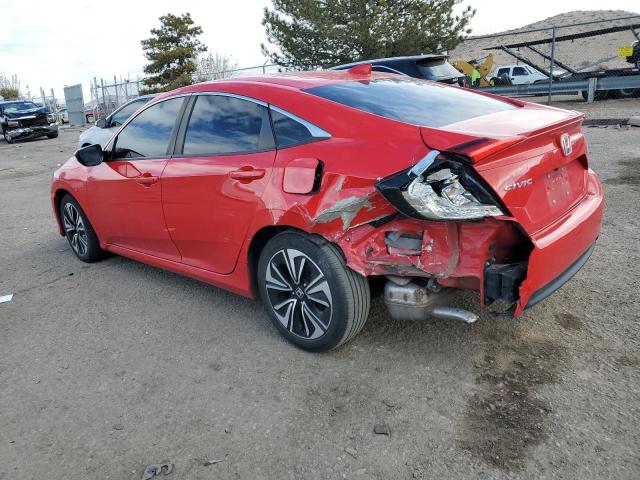 2HGFC1F7XGH654121 - 2016 HONDA CIVIC EXL წითელი ფოტო 2