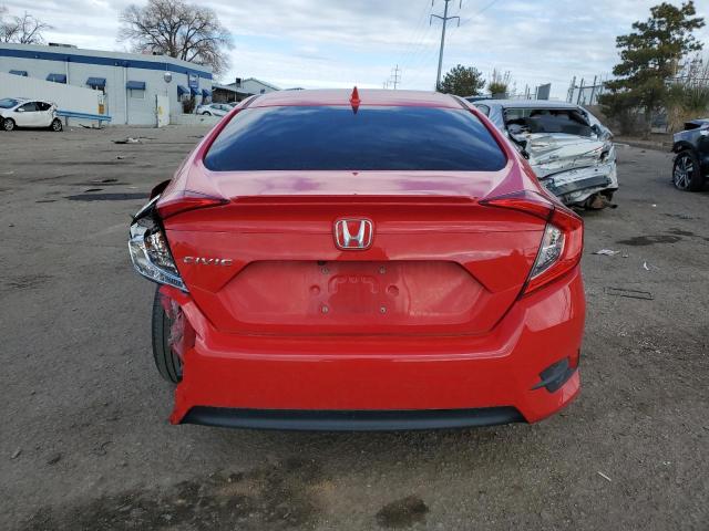 2HGFC1F7XGH654121 - 2016 HONDA CIVIC EXL RED photo 6