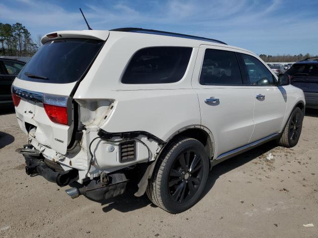 1D4SD4GT7BC638092 - 2011 DODGE DURANGO CREW WHITE photo 3