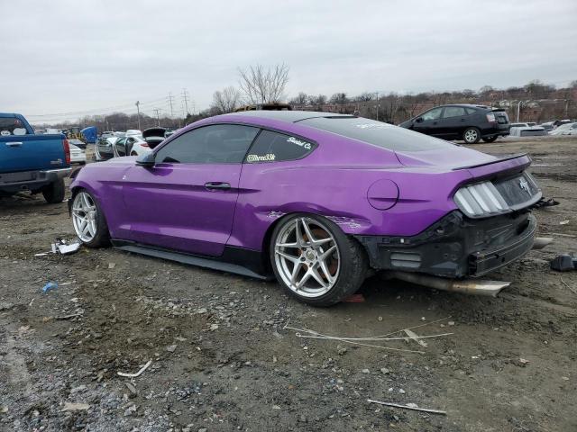 1FA6P8AM1G5272081 - 2016 FORD MUSTANG PURPLE photo 2