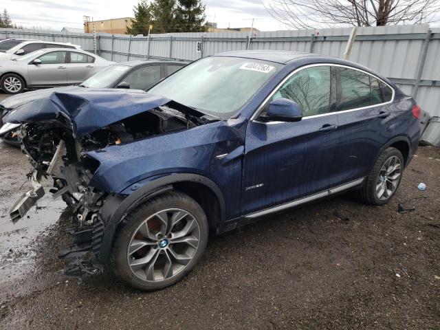 5UXXW3C51G0R19889 - 2016 BMW X4 XDRIVE28I BLUE photo 1