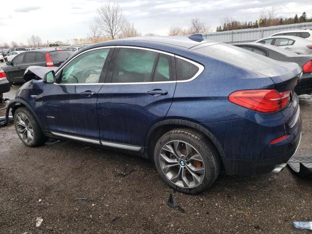 5UXXW3C51G0R19889 - 2016 BMW X4 XDRIVE28I BLUE photo 2