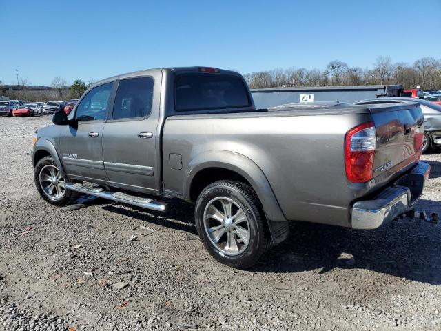 5TBET34186S522620 - 2006 TOYOTA TUNDRA DOUBLE CAB SR5 GRAY photo 2