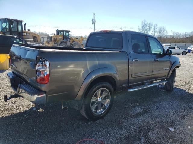 5TBET34186S522620 - 2006 TOYOTA TUNDRA DOUBLE CAB SR5 GRAY photo 3