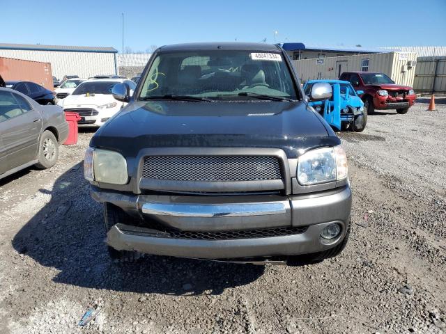 5TBET34186S522620 - 2006 TOYOTA TUNDRA DOUBLE CAB SR5 GRAY photo 5