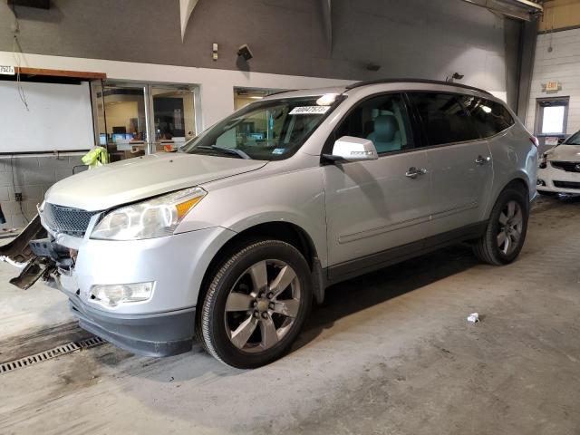 1GNLRHEDXAS114033 - 2010 CHEVROLET TRAVERSE LTZ SILVER photo 1