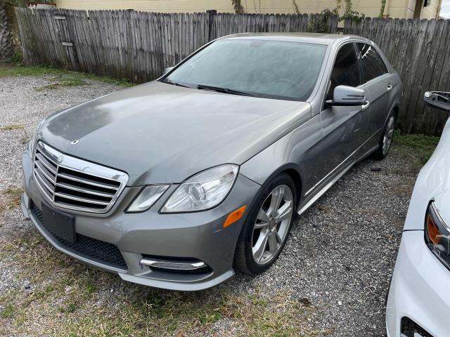 WDDHF5KB3DA729886 - 2013 MERCEDES-BENZ E 350 GRAY photo 2