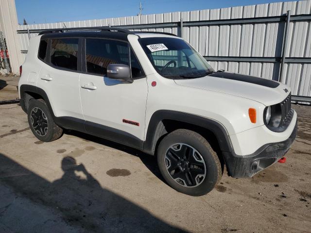 ZACCJBCT8GPE23263 - 2016 JEEP RENEGADE TRAILHAWK WHITE photo 4