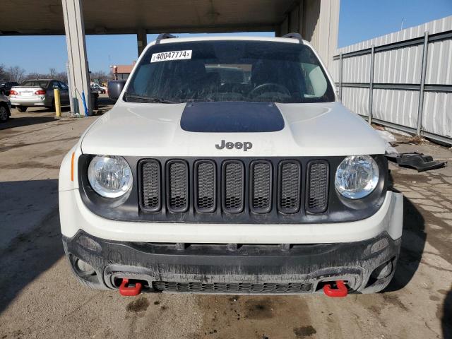 ZACCJBCT8GPE23263 - 2016 JEEP RENEGADE TRAILHAWK WHITE photo 5