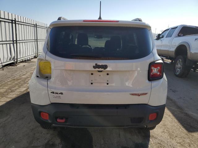 ZACCJBCT8GPE23263 - 2016 JEEP RENEGADE TRAILHAWK WHITE photo 6