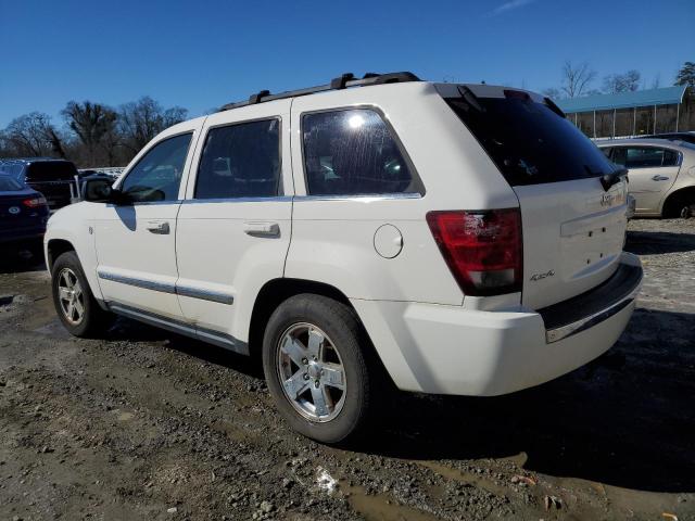 1J8HR58295C587258 - 2005 JEEP GRAND CHER LIMITED WHITE photo 2