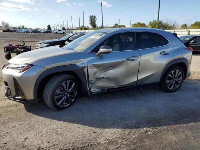 JTHY3JBHXK2004128 - 2019 LEXUS UX 200 SILVER photo 1