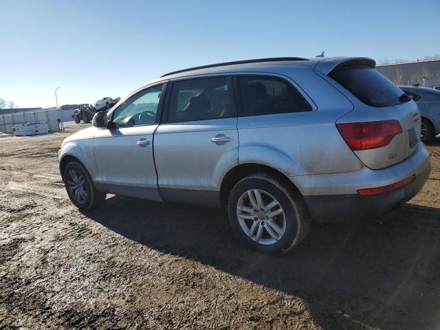 WA1AY74L97D043811 - 2007 AUDI Q7 3.6 QUATTRO SILVER photo 2