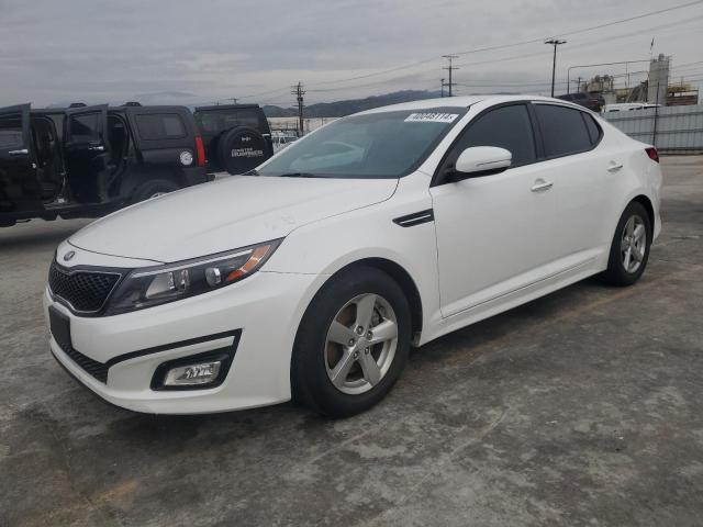 KNAGM4A78F5661533 - 2015 KIA OPTIMA LX WHITE photo 1