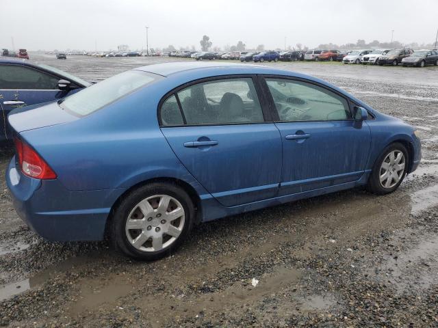 1HGFA16537L020768 - 2007 HONDA CIVIC LX BLUE photo 3