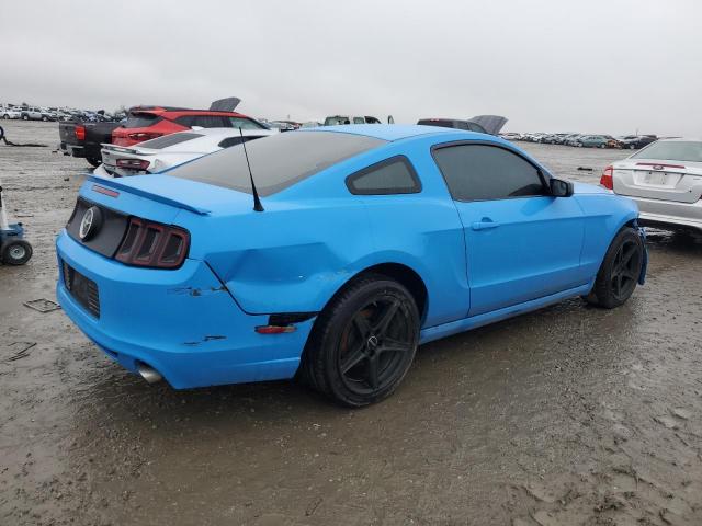 1ZVBP8AM2D5261771 - 2013 FORD MUSTANG BLUE photo 3