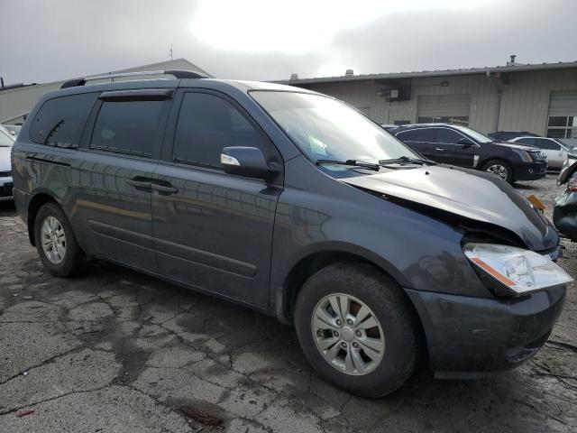 KNDMG4C7XC6465996 - 2012 KIA SEDONA LX GRAY photo 4