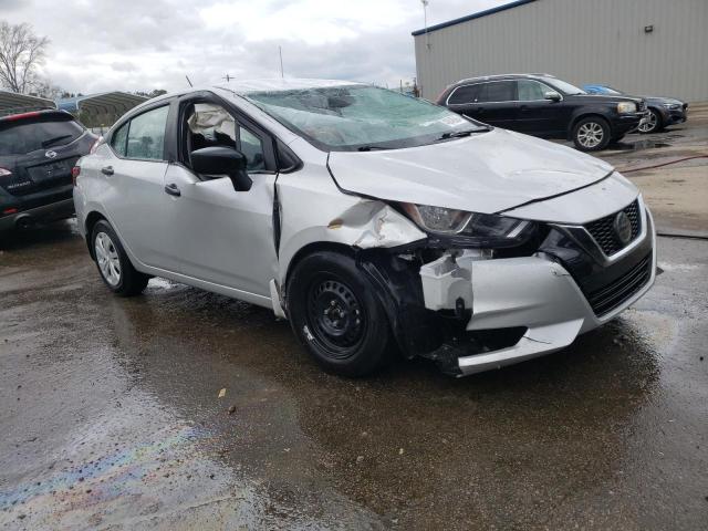 3N1CN8DV9ML924953 - 2021 NISSAN VERSA S SILVER photo 4