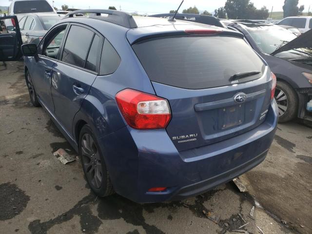 JF1GPAS66CH235659 - 2012 SUBARU IMPREZA SPORT LIMITED BLUE photo 2