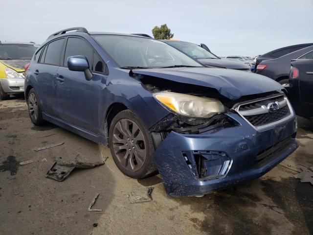 JF1GPAS66CH235659 - 2012 SUBARU IMPREZA SPORT LIMITED BLUE photo 4