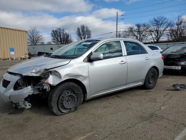 2T1BU40E19C144935 - 2009 TOYOTA COROLLA BASE SILVER photo 1