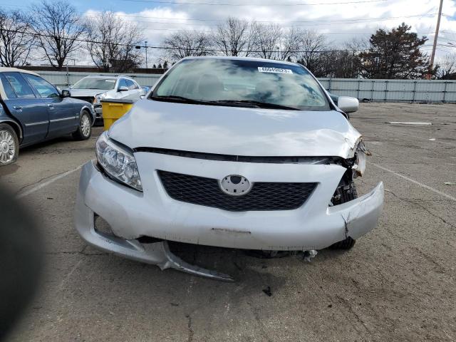 2T1BU40E19C144935 - 2009 TOYOTA COROLLA BASE SILVER photo 5