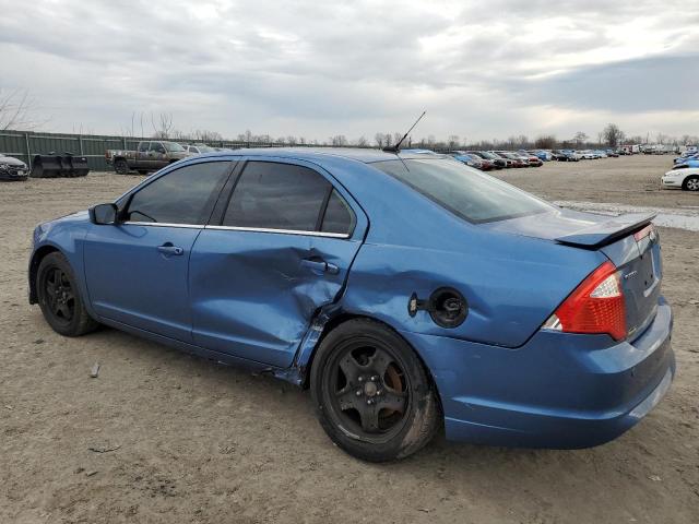 3FAHP0HA8AR162798 - 2010 FORD FUSION SE BLUE photo 2