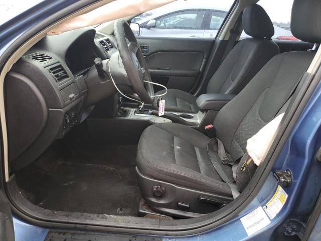 3FAHP0HA8AR162798 - 2010 FORD FUSION SE BLUE photo 7