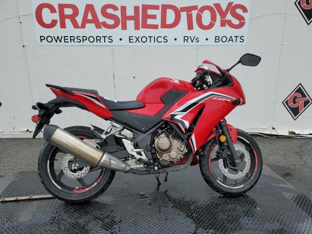 MLHNC511XM5700082 - 2021 HONDA CBR300 R RED photo 1