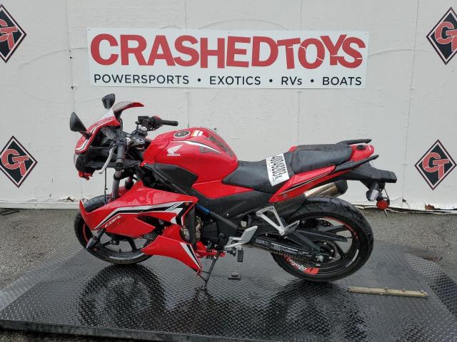 MLHNC511XM5700082 - 2021 HONDA CBR300 R RED photo 3