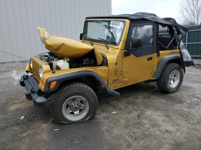 1J4FA29183P342655 - 2003 JEEP WRANGLER / SE GOLD photo 1