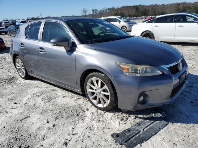 JTHKD5BH9C2111814 - 2012 LEXUS CT 200 CHARCOAL photo 4