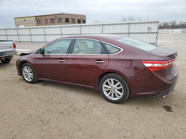 4T1BK1EB5EU107477 - 2014 TOYOTA AVALON BASE MAROON photo 2