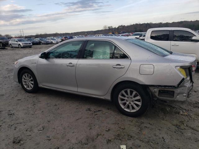 4T1BD1FK2CU032839 - 2012 TOYOTA CAMRY HYBRID SILVER photo 2