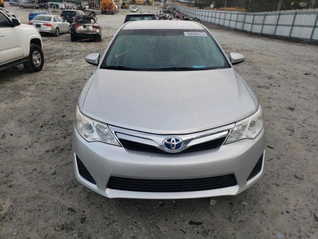 4T1BD1FK2CU032839 - 2012 TOYOTA CAMRY HYBRID SILVER photo 5