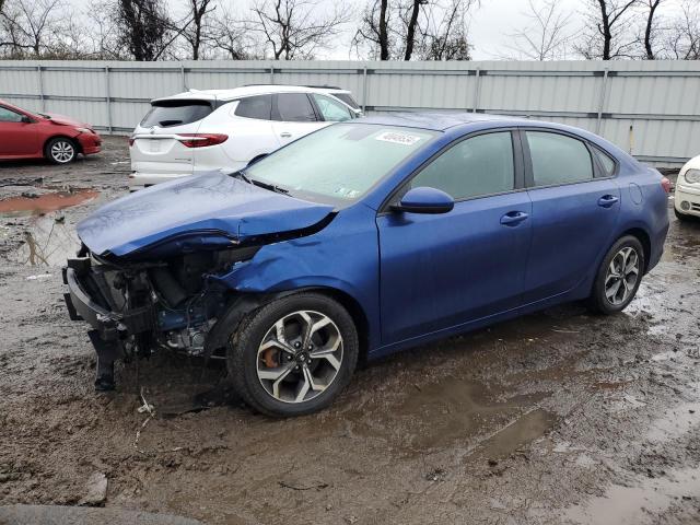 3KPF24AD4KE021408 - 2019 KIA FORTE FE BLUE photo 1