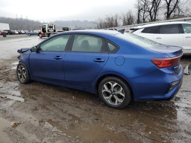 3KPF24AD4KE021408 - 2019 KIA FORTE FE BLUE photo 2