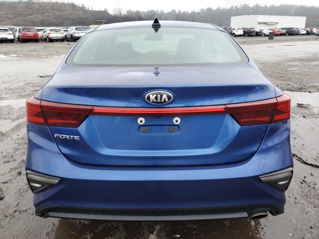 3KPF24AD4KE021408 - 2019 KIA FORTE FE BLUE photo 6