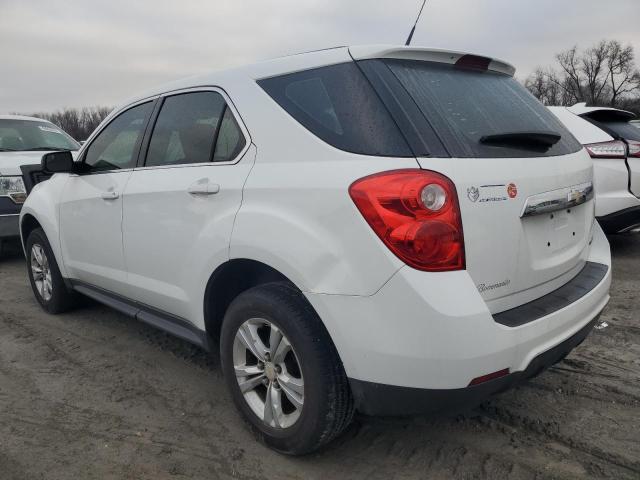 1GNALBEK7DZ102731 - 2013 CHEVROLET EQUINOX LS WHITE photo 2