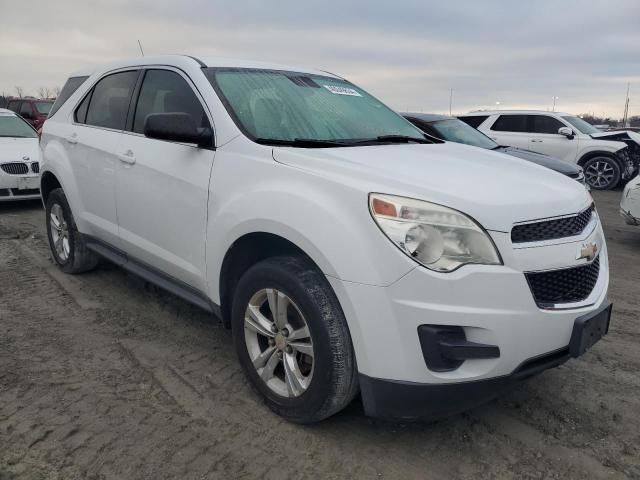 1GNALBEK7DZ102731 - 2013 CHEVROLET EQUINOX LS WHITE photo 4