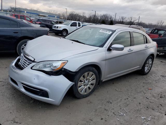 1C3CCBAB6CN305353 - 2012 CHRYSLER 200 LX SILVER photo 1